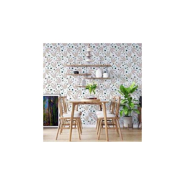 Papel de Parede Adesivo Folhas N1901294