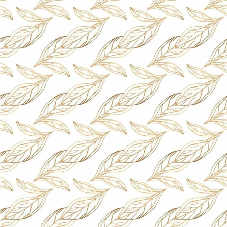 Papel de Parede Adesivo Folhas N221B