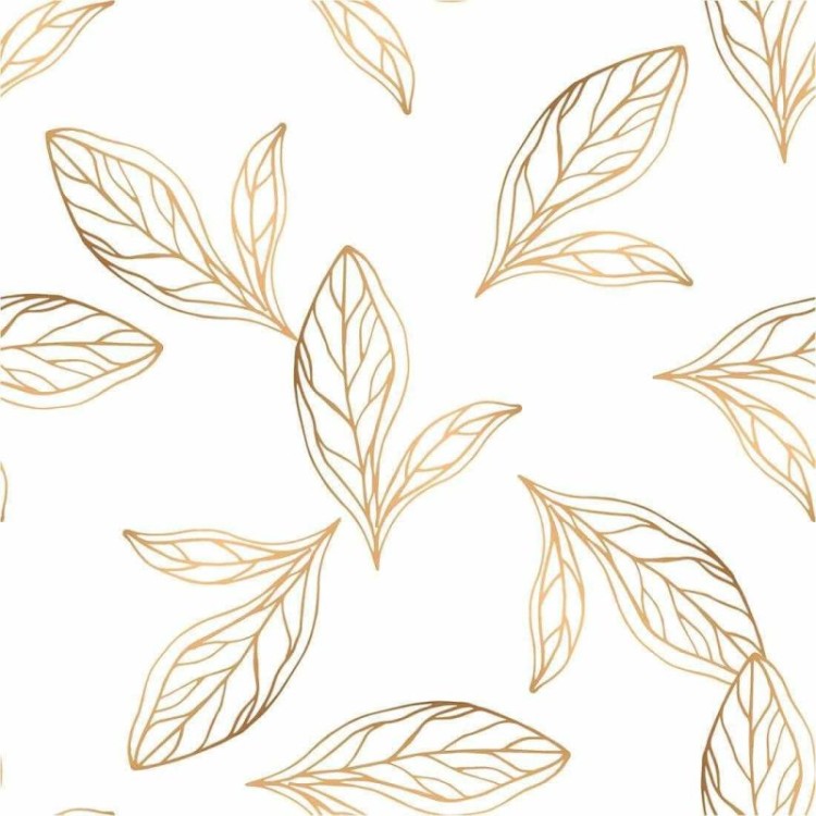 Papel de Parede Adesivo Folhas N221D