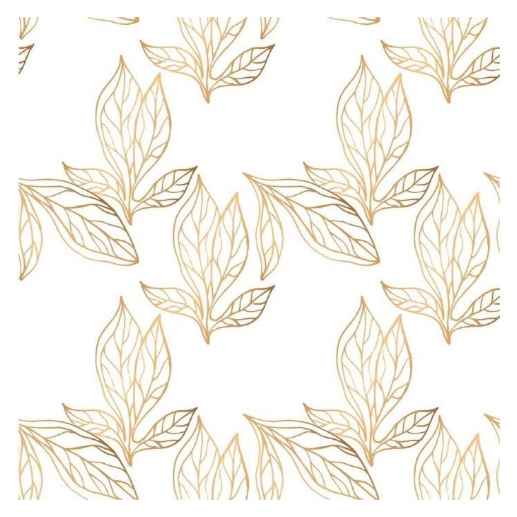 Papel de Parede Adesivo Folhas N221E