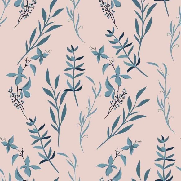 Papel de Parede Adesivo Folhas N2313