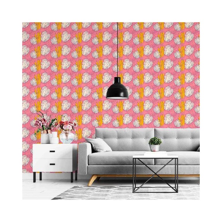 Papel de Parede Adesivo Folhas N24219A