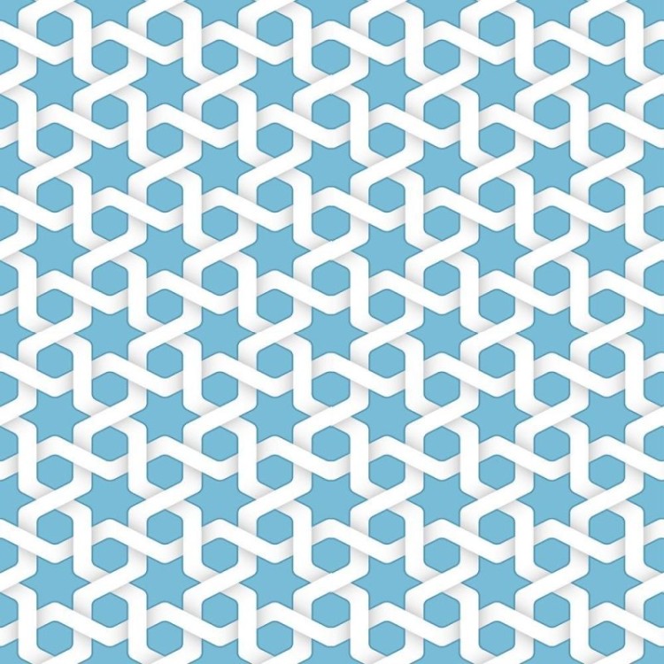 Papel de Parede Adesivo Abstrato azul N08169