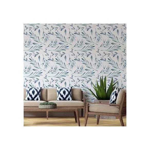 Papel de Parede Adesivo Folhas N24402