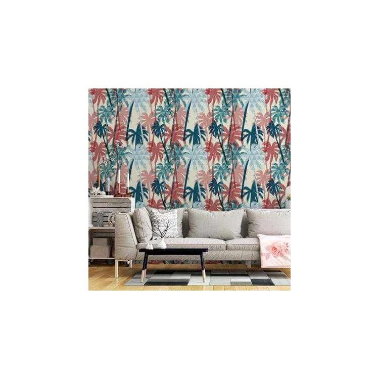 Papel de Parede Adesivo Folhas N24447