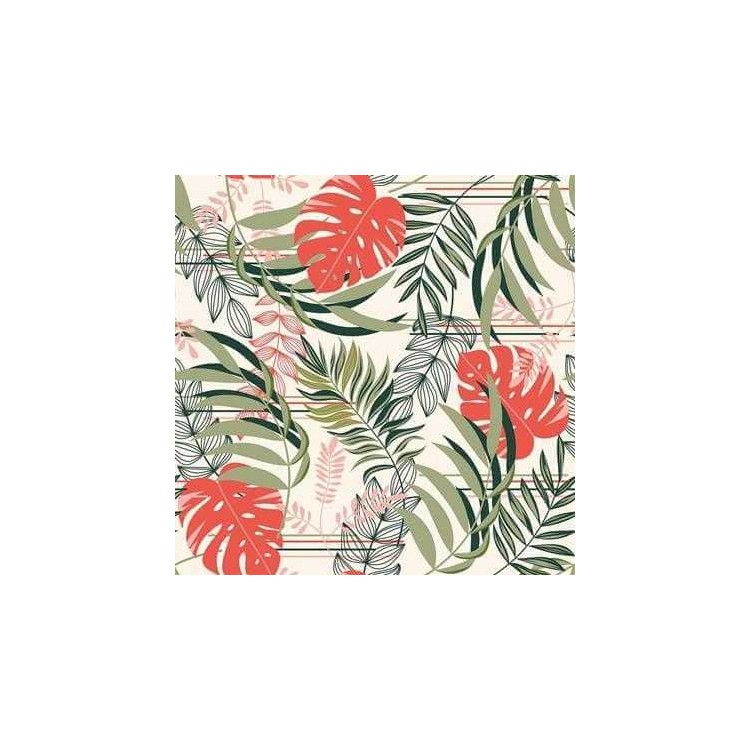 Papel de Parede Adesivo Folhas N2478