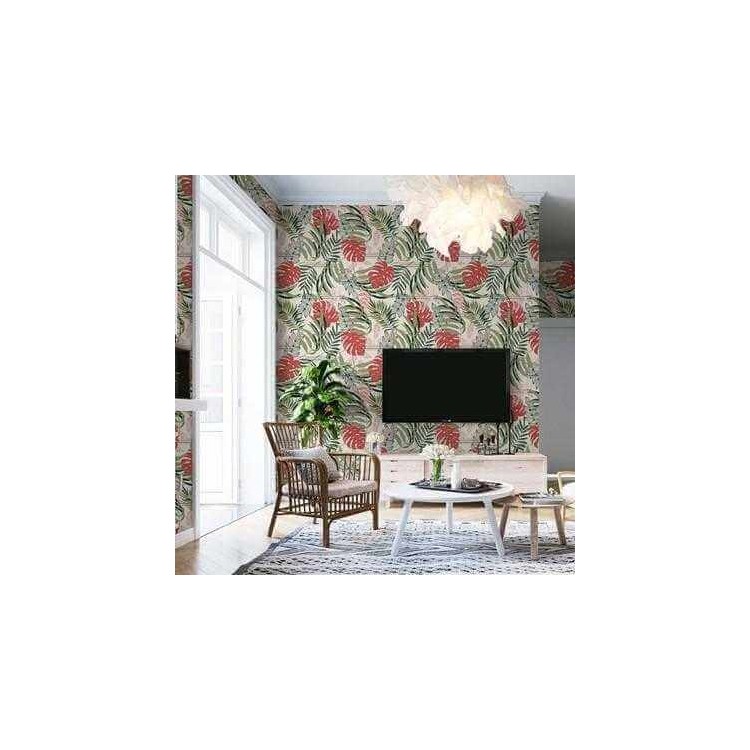 Papel de Parede Adesivo Folhas N2478