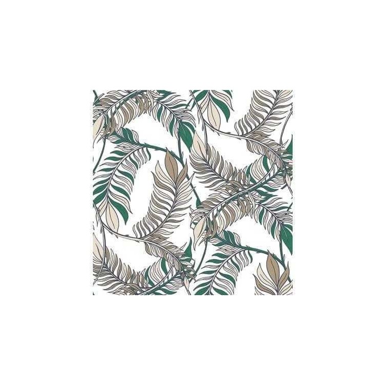 Papel de Parede Adesivo Folhas N283C