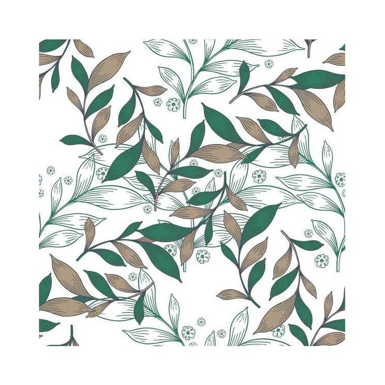 Papel de Parede Adesivo Folhas N283D