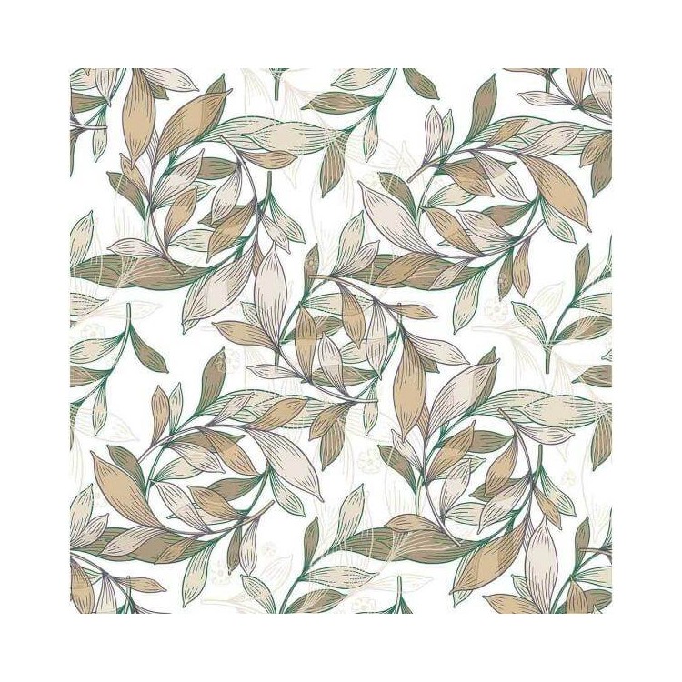 Papel de Parede Adesivo Folhas N283G