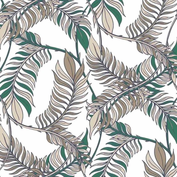 Papel de Parede Adesivo Folhas N2863C