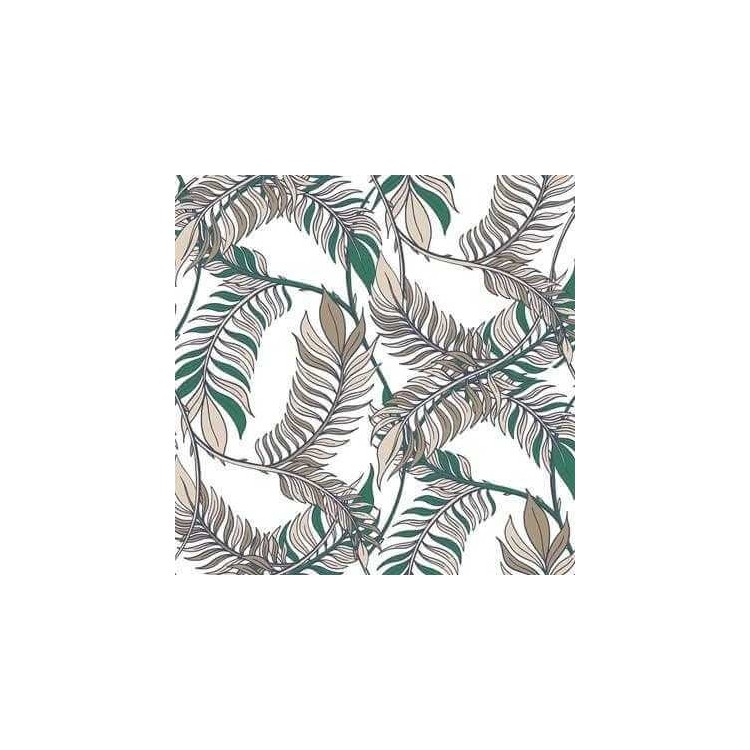 Papel de Parede Adesivo Folhas N2863C