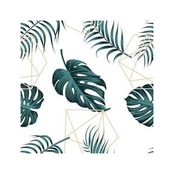 Papel de Parede Adesivo Folhas N292