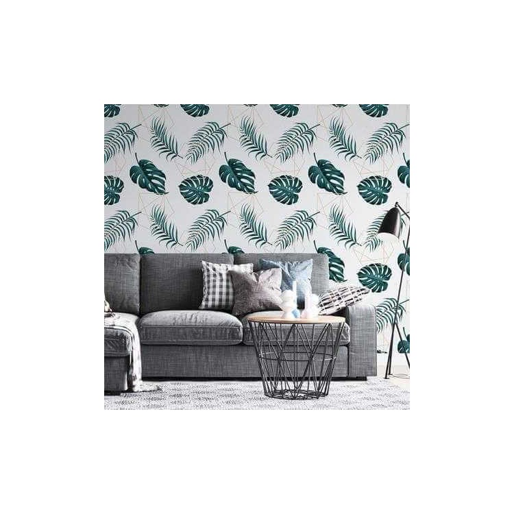 Papel de Parede Adesivo Folhas N292