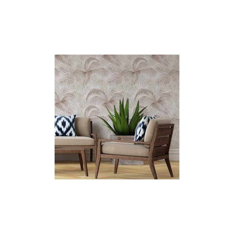 Papel de Parede Adesivo Folhas N75792
