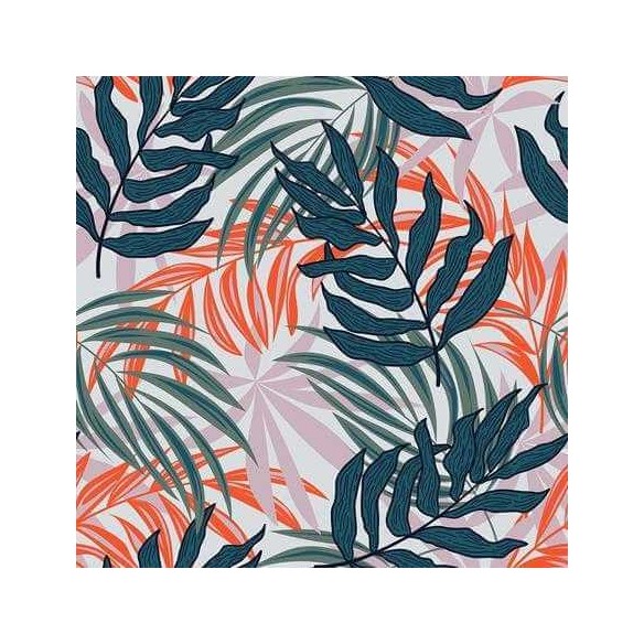 Papel de Parede Adesivo Folhas N786