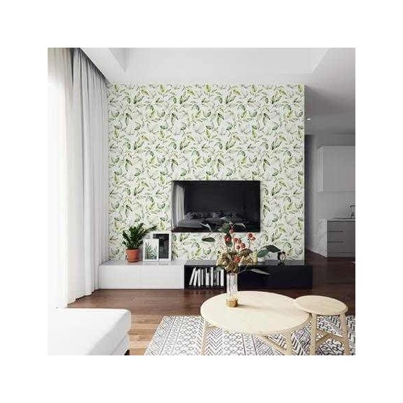Papel de Parede Adesivo Folhas N840