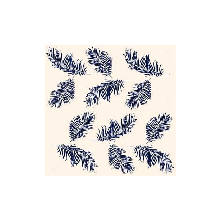 Papel de Parede Adesivo Folhas Natureza 1596
