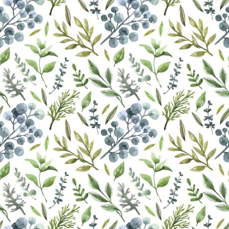 Papel de Parede Adesivo Folhas Natureza N017068