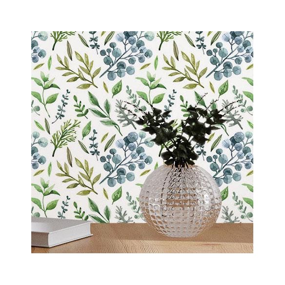 Papel de Parede Adesivo Folhas Natureza N017068