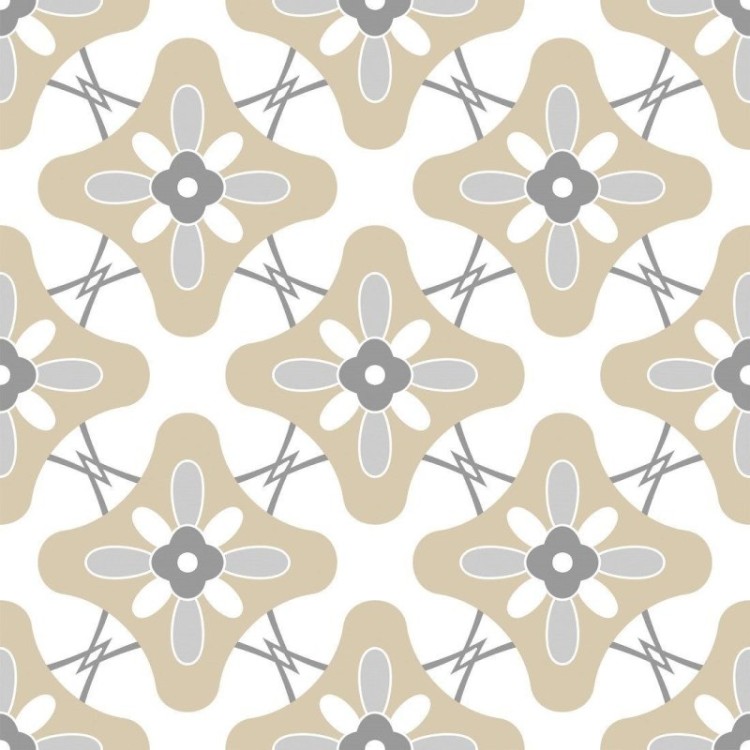 Papel de Parede Adesivo Abstrato Azulejo N015176