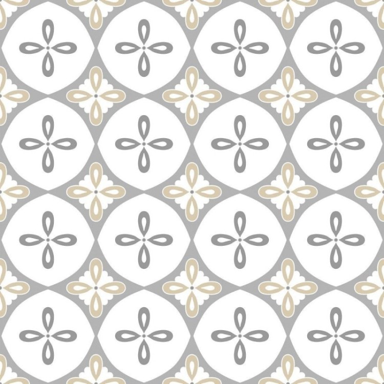 Papel de Parede Adesivo Abstrato Azulejo N015177