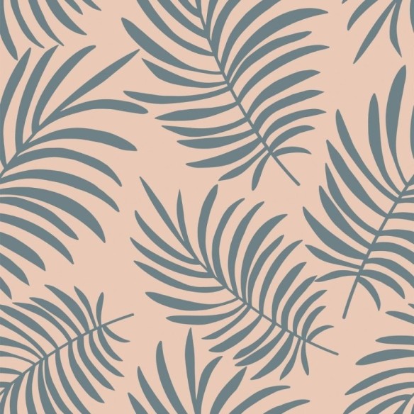 Papel de Parede Adesivo Folhas Tropicais N019005