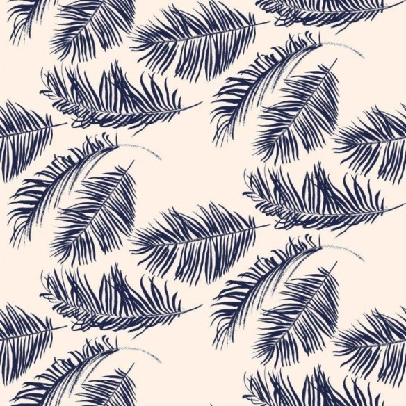 Papel de Parede Adesivo Folhas Tropicais N019088