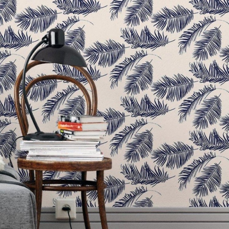 Papel de Parede Adesivo Folhas Tropicais N019088