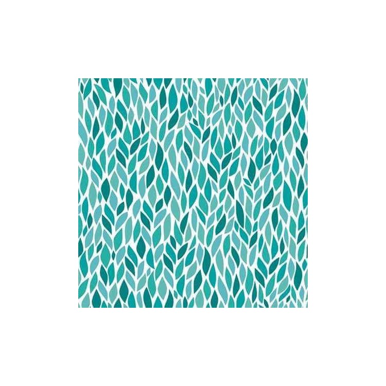 Papel de Parede Adesivo Folhas Verdes 74663932