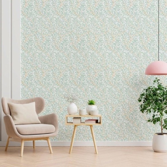 Papel de Parede Adesivo Folhas Willow Bough N012156
