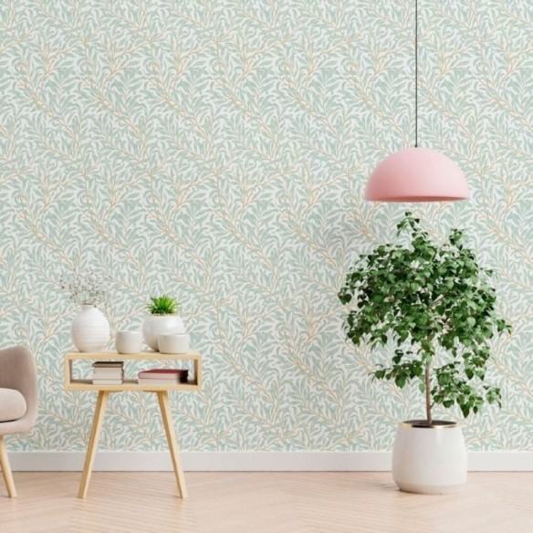 Papel de Parede Adesivo Folhas Willow Bough N012156