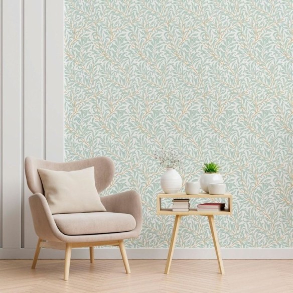 Papel de Parede Adesivo Folhas Willow Bough N012156