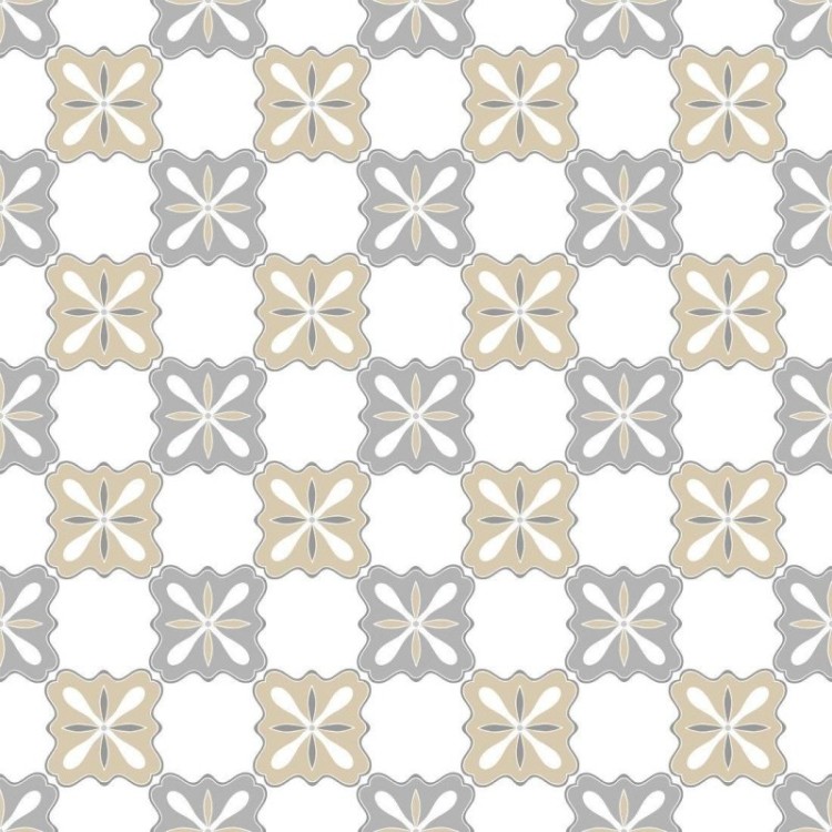 Papel de Parede Adesivo Abstrato Azulejo N015184