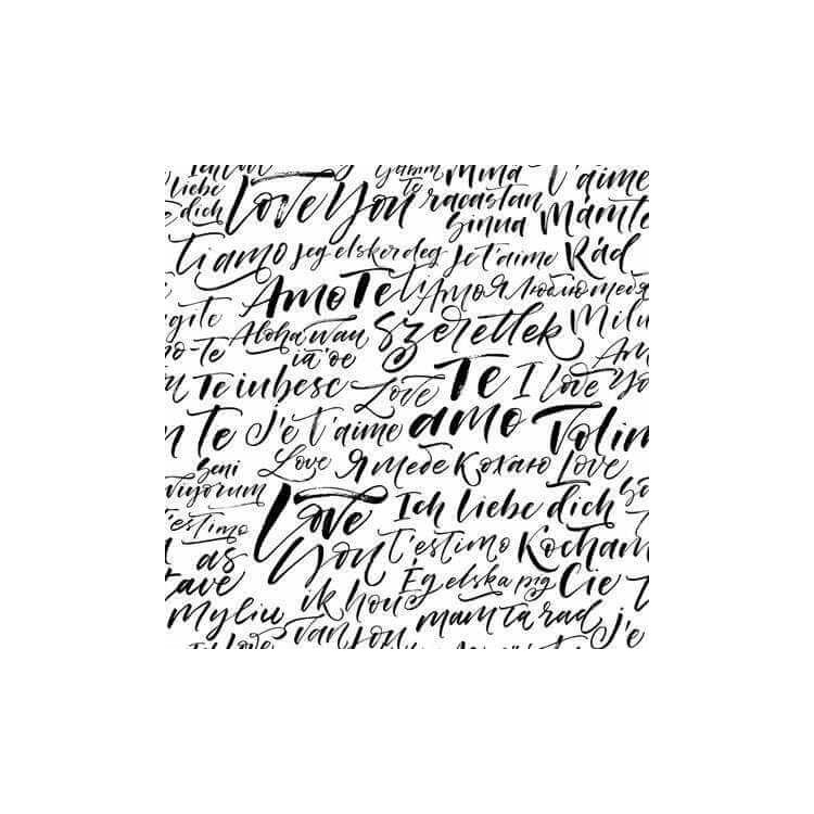 Papel de Parede Adesivo Frases Romance 152193864