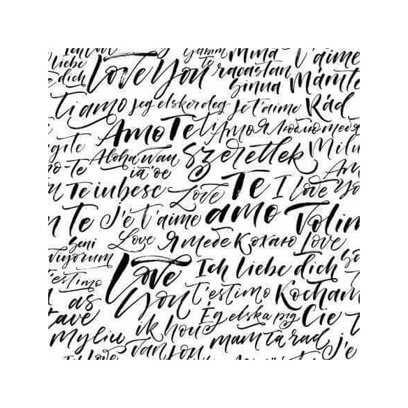 Papel de Parede Adesivo Frases Romance 152193864