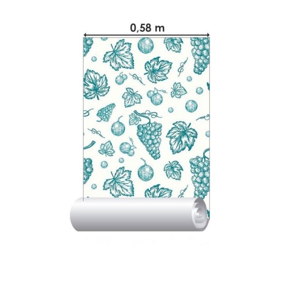 Papel de Parede Adesivo Frutas Outono N014080