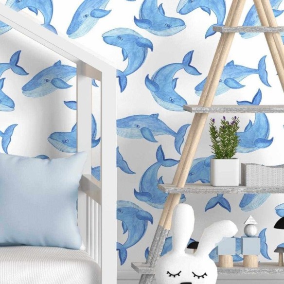 Papel de Parede Adesivo Fundo Cldo Mar N1048