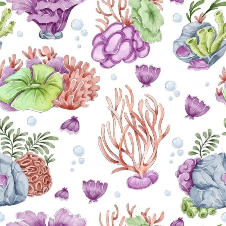 Papel de Parede Adesivo Fundo do Mar N014202