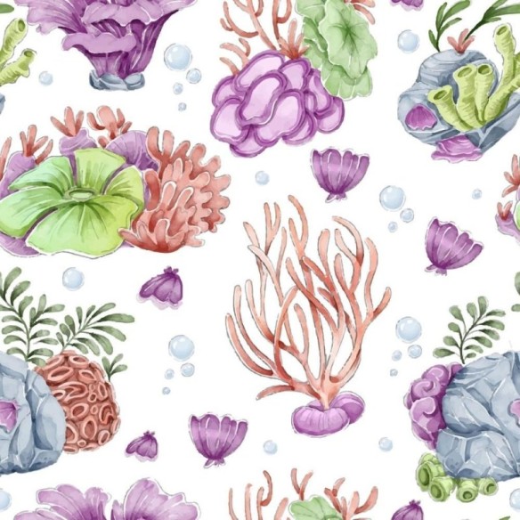 Papel de Parede Adesivo Fundo do Mar N014202