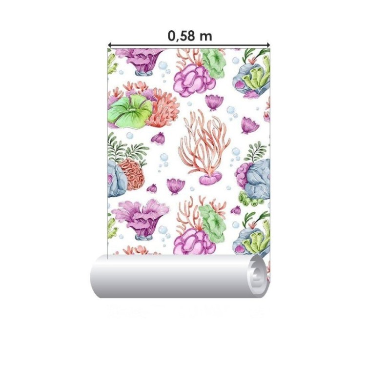 Papel de Parede Adesivo Fundo do Mar N014202