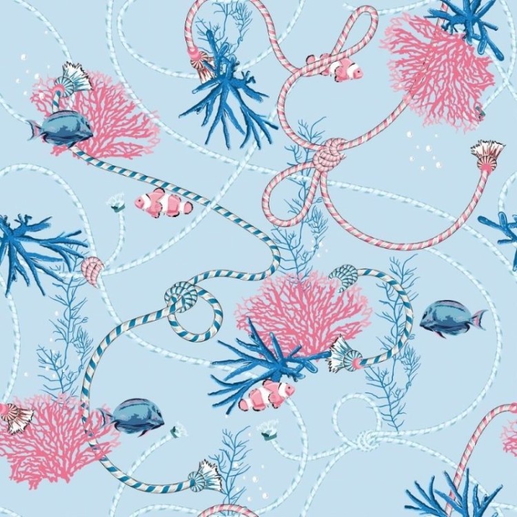 Papel de Parede Adesivo Fundo do Mar N015032