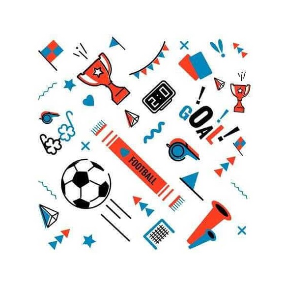 Papel de Parede Adesivo Futebol  1064483615