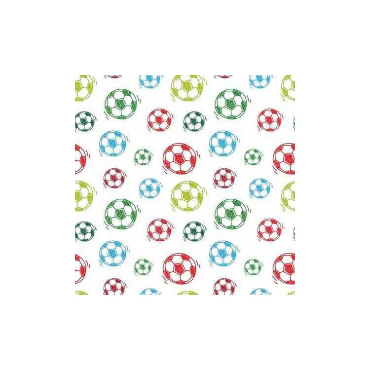 Papel de Parede Adesivo Futebol Colorido 209117797