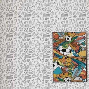 Papel de Parede Adesivo...