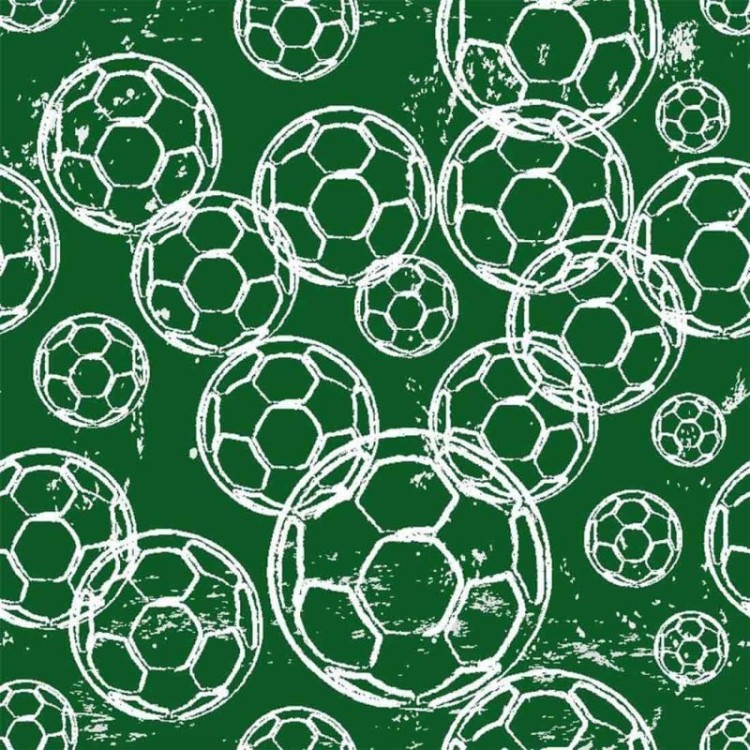Papel de Parede Adesivo Futebol Verde 103601090