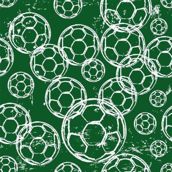 Papel de Parede Adesivo Futebol Verde 103601090