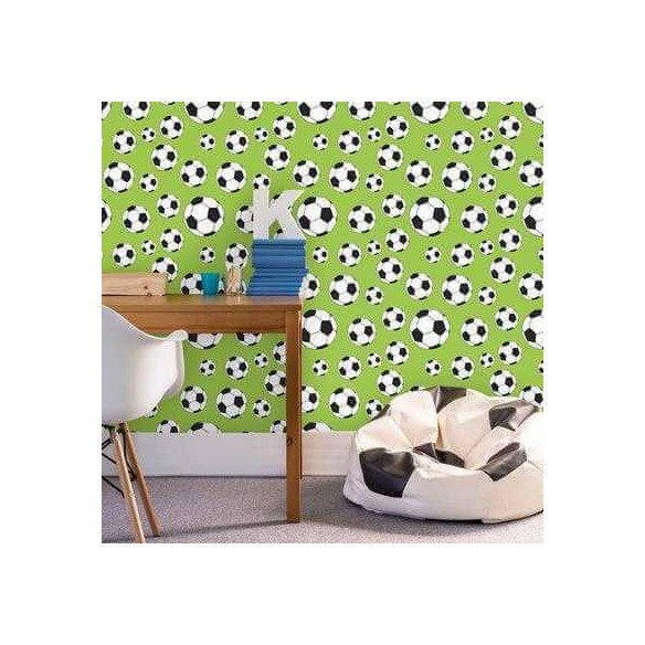 Papel de Parede Adesivo Futebol Verde 111133271