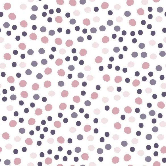 Papel de Parede Adesivo Abstrato Bolinhas N013179
