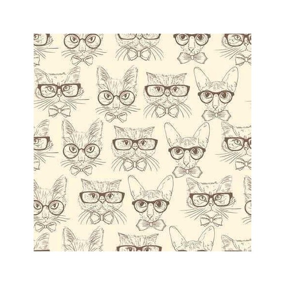 Papel de Parede Adesivo Gatos N3911
